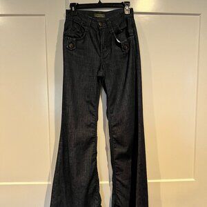 James Original Sewn DRY AGED DENIM Wide Leg Jeans _ Sz 26